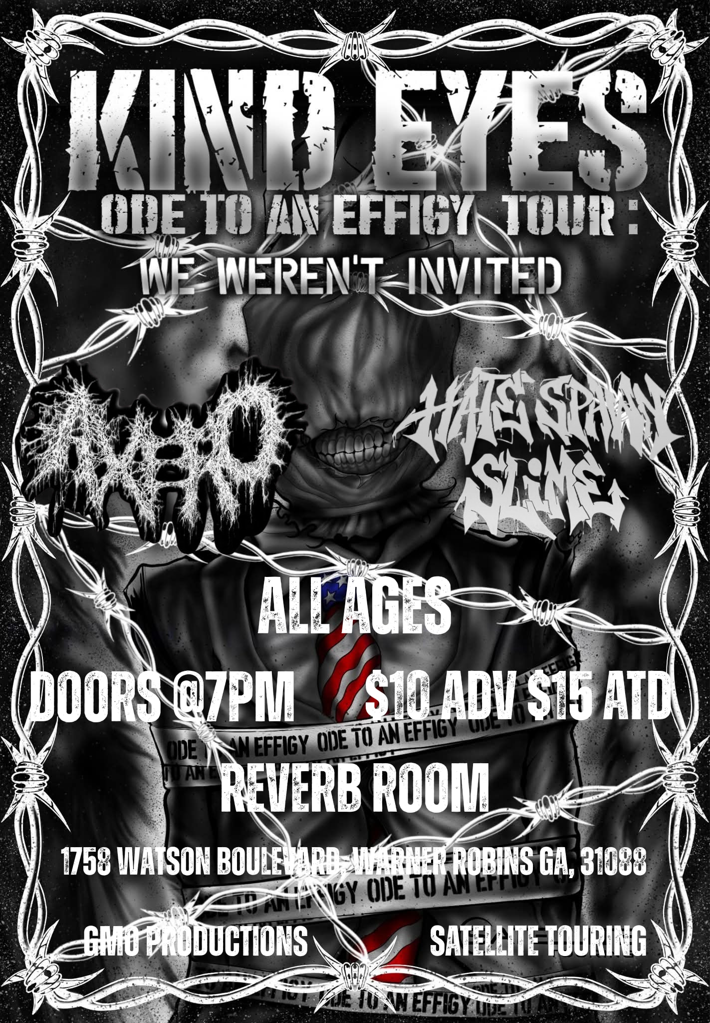 KIND EYES, WE WEREN'T INVITED, & MORE event flyer