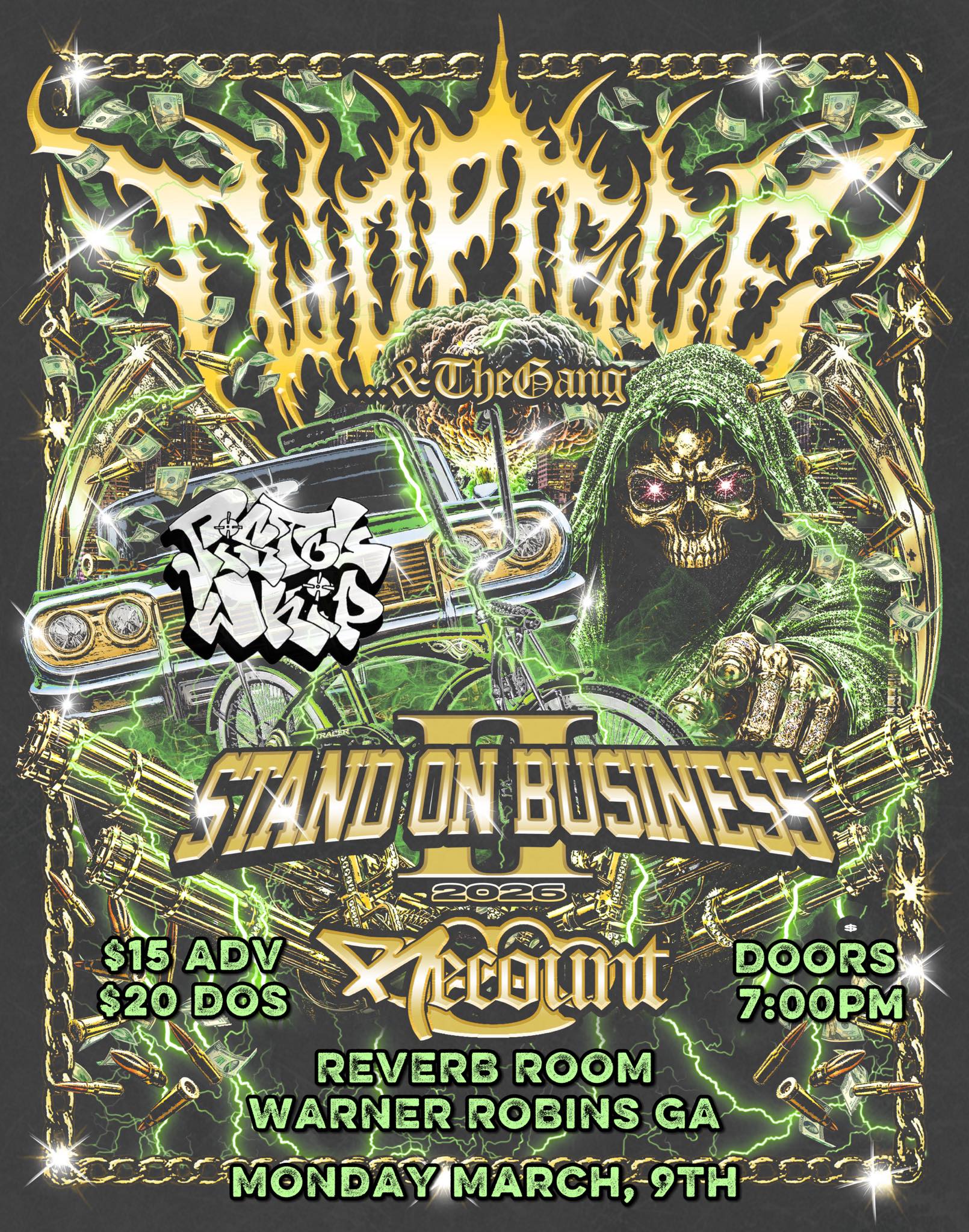 STAND ON BUSINESS II 2026 event flyer