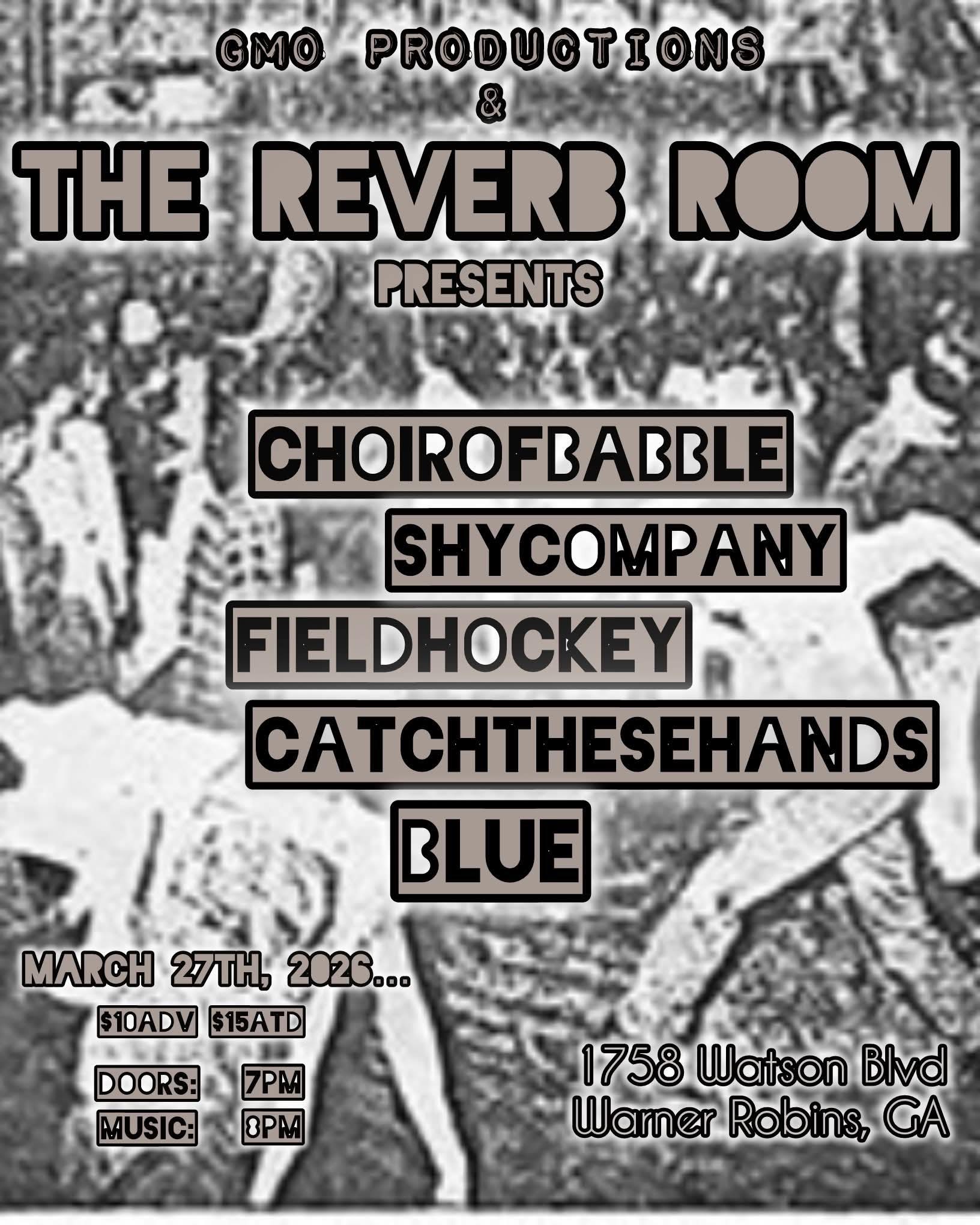 CHOIR OF BABBLE, SHY COMPANY, & MORE event flyer